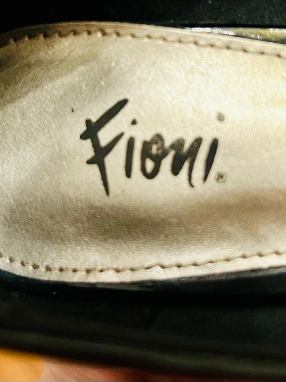 FIONI Clothing Black Peep-Toe Knot Front Heels